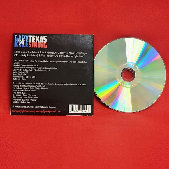Gary Kyle Texas Strong CD Signed - Picture 7 of 7